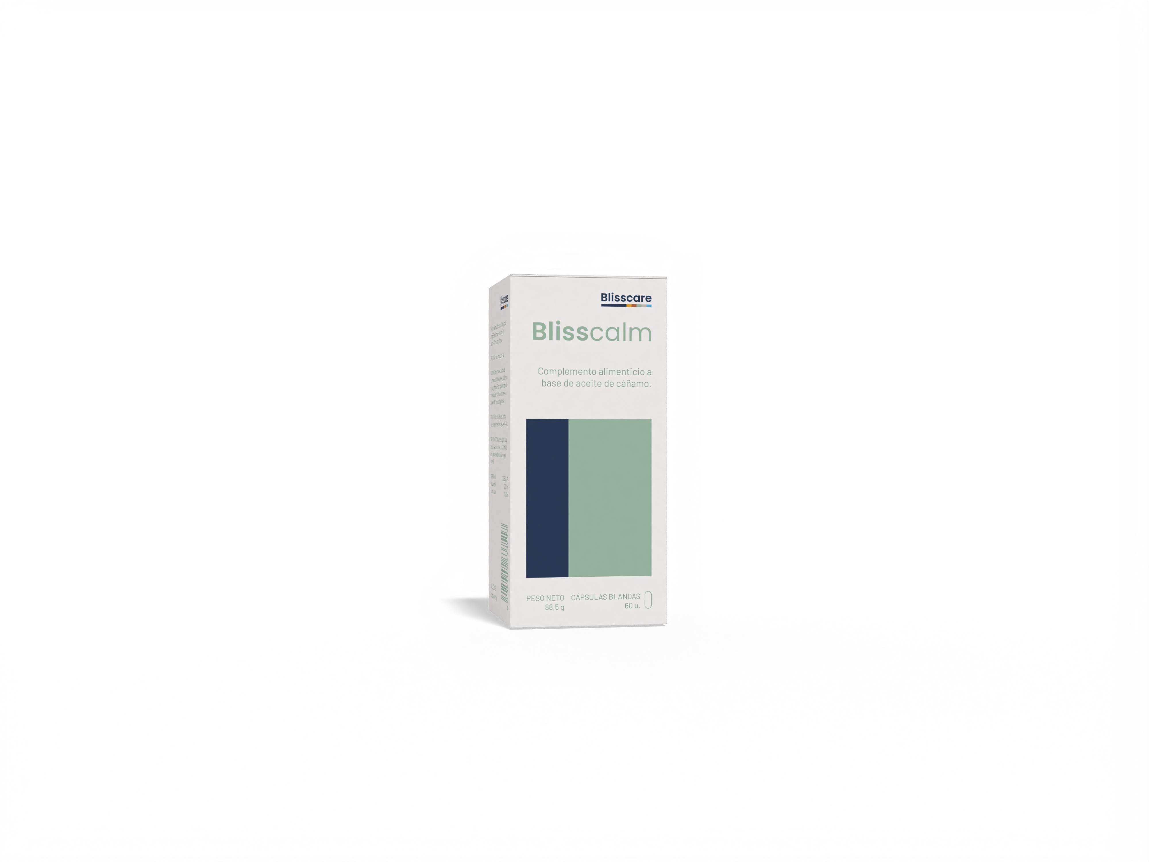 BlissCalm, complemento con aceite de semilla de cáñamo rico en Omega 3 y Omega 6